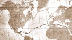 Map: The Pharaoh and the Librarian by Amber Polo