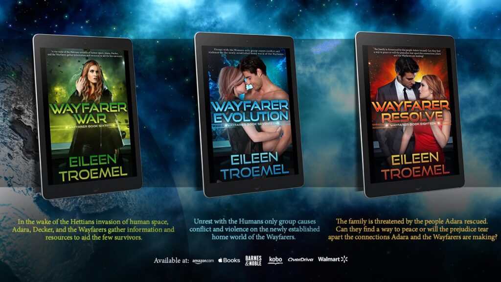 The Wayfarer series by Eileen Troemel